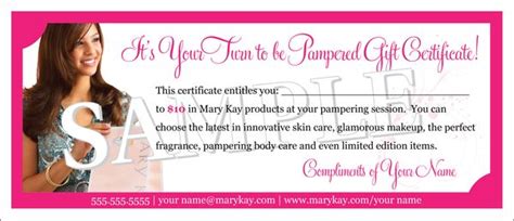Pixel Perfect Mary Kay T Certificate