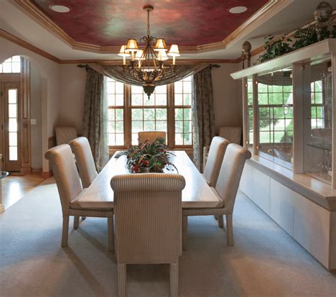 30 Stylish Dining Rooms With Tray Ceilings Pinzones