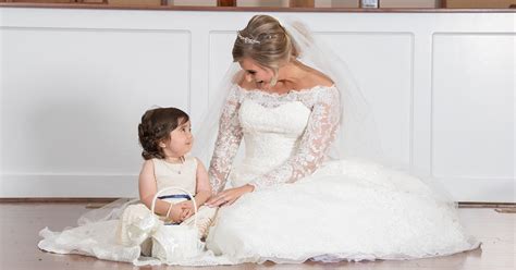 bone marrow donor invites 3 year old transplant recipient to be flower girl in wedding cbs