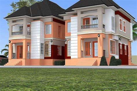 Bedroom Nigerian House Plans Contemporary Nigerian Residential