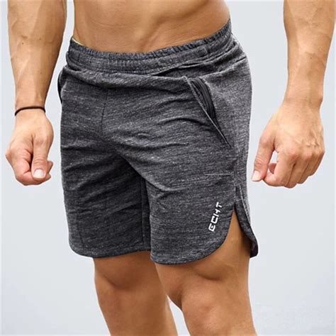 Men Gyms Fitness Cotton Shorts Summer Casual Brand Cool Short Pants