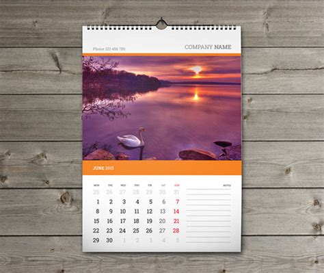 18 Wall Calendars Psd Ai Indesign Eps Design Trends Premium
