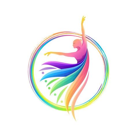 Modern bedroom design ideas ukzn logo downloads. Colorful Dance Abstract Logo Template | Abstract logo ...