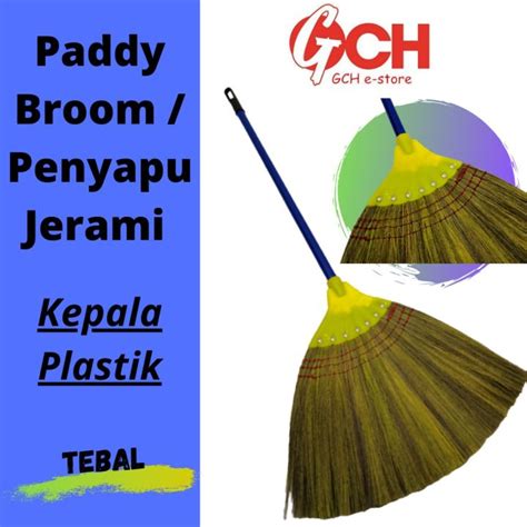 Good Quality Penyapu Jerami Tebal Paddy Broom Thick Straw Broom