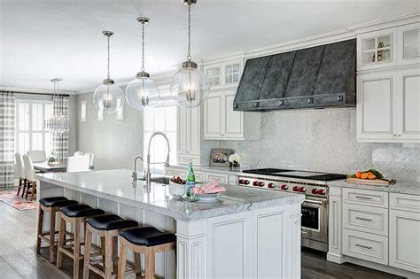 Maybe you would like to learn more about one of these? French White Kitchen Cabinets with Zinc Hood ...