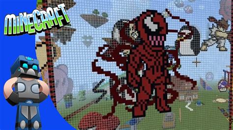 Carnage Pixel Art Minecraft Tutorial Como Hace Run Pixel Art De