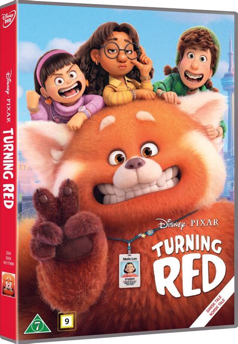 Turning Red Rød Disney Pixar 2022 Dvd Film Dvdoodk