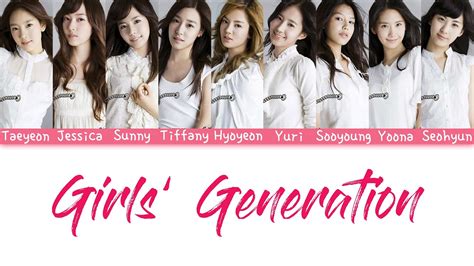 Into The New World Girls Generation 소녀시대 1st Album [lyrics Video Han Rom Trans] Youtube