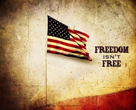 FREEDOM Isn T FREE Let Freedom Ring Freedom Flag