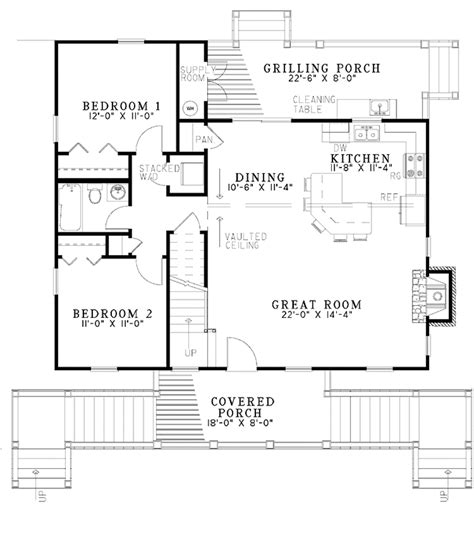 Country Style House Plan 3 Beds 2 Baths 1374 Sqft Plan 17 3281