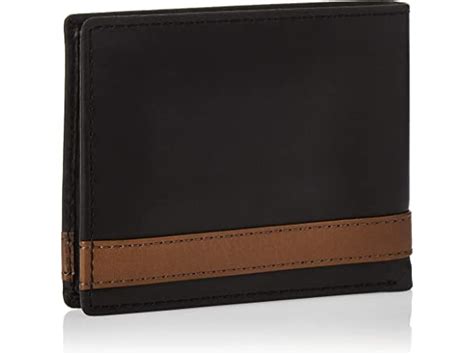 Fossil Mens Quinn Leather Bifold