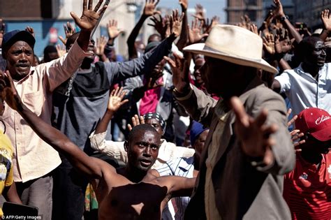 Three Dead In Zimbabwe After Armed Troops Fire At Crowds Protesting Rigged Election Victory