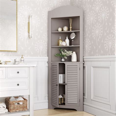 Corner Tallboy Bathroom Cabinet Rispa