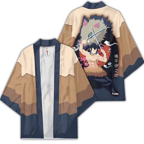 Demon Slayer Kimono Inosuke Kimono Otaku Merch Clothes Got1308