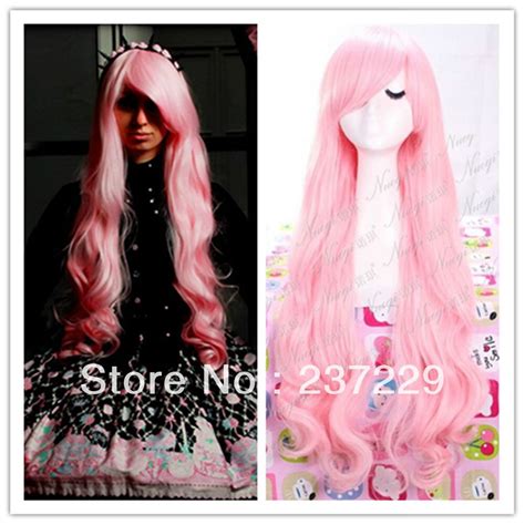 Wholesale Price Fast Shipping Warehouse 70cm New Beautiful Pink Long