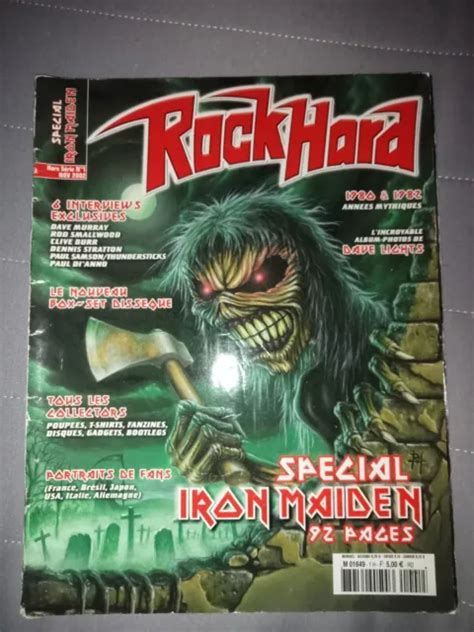 Iron Maiden Special Rock Hard Heavy Metal Off Serial Magazine 1847