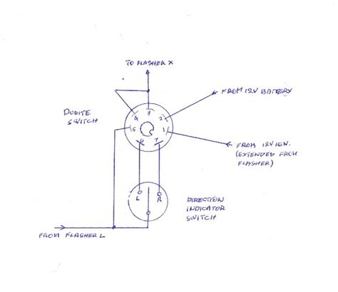 Hazard Switch Wiring Diagram Wiring Diagram Niche