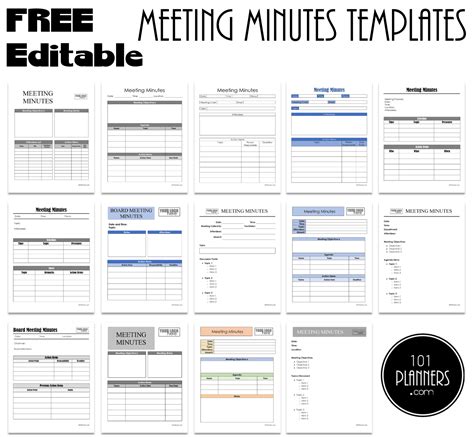 Meeting Notes Template With Action Items Artofit
