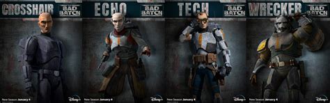 Disney Star Wars The Bad Batch Season 3 Mayday Character Poster
