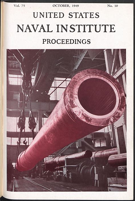 Proceedings October 1949 Vol 7510560 Us Naval Institute