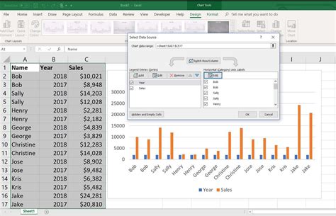 Click on any cell in the table. Create Bar Graph In Excel 2010 - Free Table Bar Chart