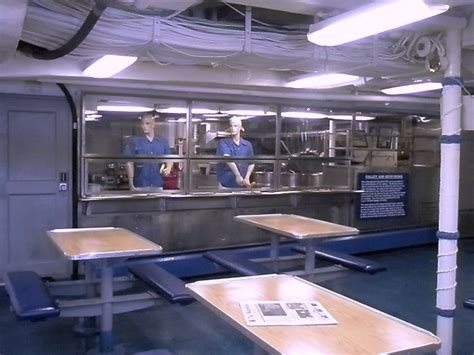 Galley And Mess Deck U S Navy Destroyer Barry Dd 933 At Flickr