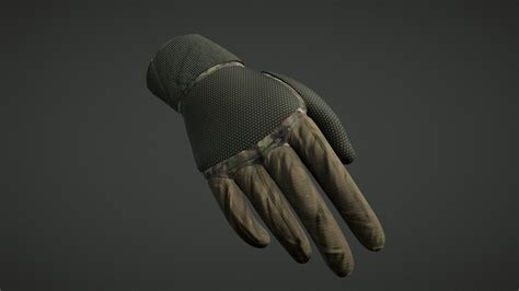 Military Glove Download Free 3d Model By Senseimitz 6045d27 Sketchfab