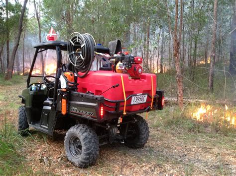 The Atv In Actionqld Fire Trucks Emergency Vehicles Firefighter