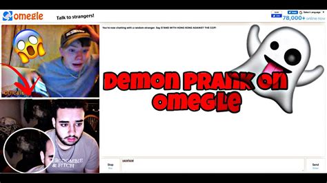 Demon Prank On Omegle Gone Wrong Insane Reactions😱🤯 Youtube