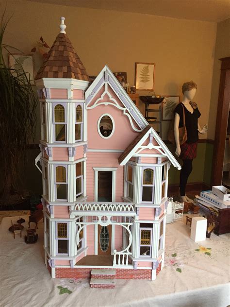 Huge Victorian Dollhouse And Doll Furniture Thriftstorehauls