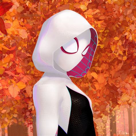 2048x2048 Gwen Stacy In Spider Man Into The Spider Verse Movie Ipad Air