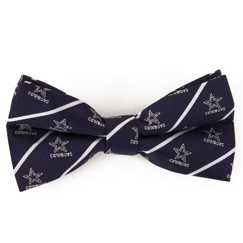 Nfl Dallas Cowboys Stripe Bow Tie