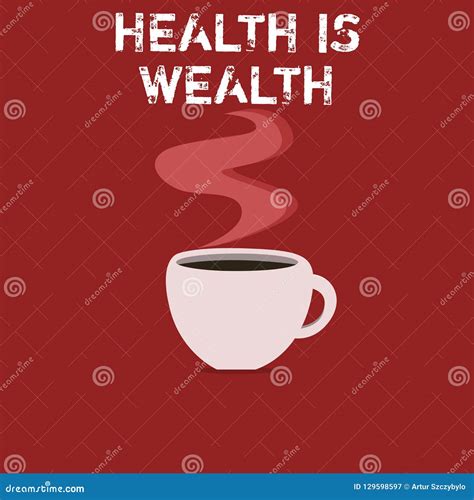 Text Sign Showing Health Is Wealth Conceptual Photo Being Healthy Is