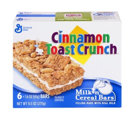 Catalina crunch cinnamon toast keto cereal: General Mills Milk 'n Cereal Bars Cinnamon Toast Crunch | Hy-Vee Aisles Online Grocery Shopping