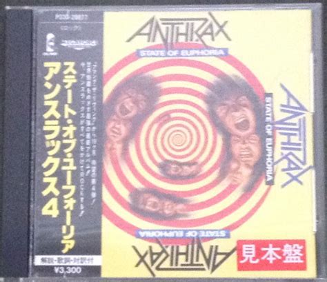Anthrax State Of Euphoria 1988 Cd Discogs