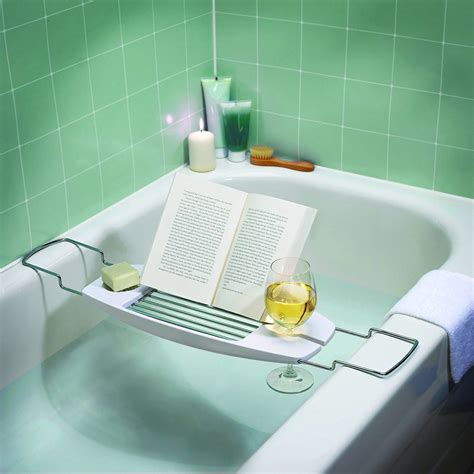 Getting the proper use out of a bathtub caddy is the best way to ensure that bathing is benefiting the body as much as possible. AmazonBasics Bathtub CAddy with Extendable Arms Only $5.05 ...