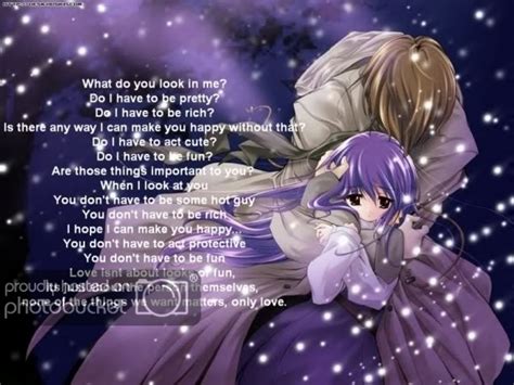 Anime Love Poem Photo By Rainbowstarz8 Photobucket