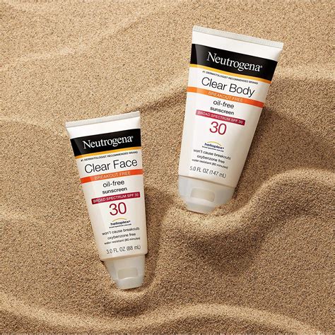 Neutrogena Clear Face Liquid Sunscreen For Acne Prone Skin Broad