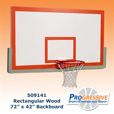 Outdoor basketball courts often have metal backboards, either made out of aluminum or steel. ProgressiveSCG