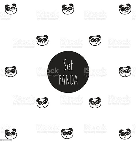Funny Panda Stock Illustration Download Image Now Animal Asia