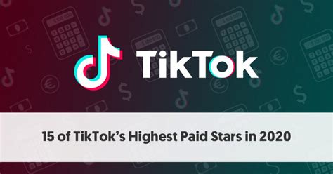 15 Of Tiktoks Highest Paid Stars In 2020