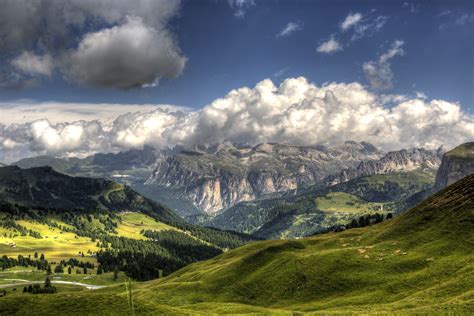 756489 Italy Mountains Sky Scenery Grass Clouds Rare Gallery Hd