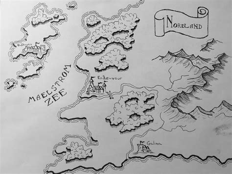 How To Draw A Fantasy Map By Hand Cordelizado