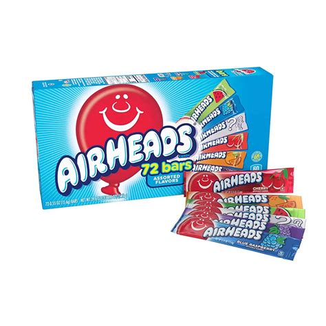 Airheads Single Assorted 72×055oz Pacific Distribution