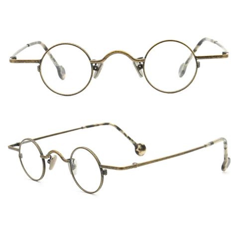 Retro Nerd Round Eyeglasses Men Women Full Rim Eyewear Glasses Frames Vintage 25 19 Picclick