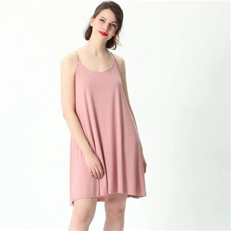 Fdfklak 2xl 7xl Plus Size Nightgown For Women Sleepwear Summer Loose Sling Sexy Nightwear Nighty