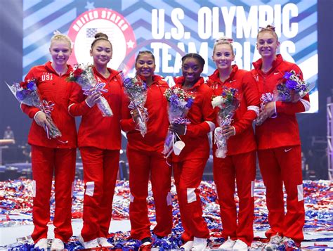 Meet Usas Womensmens Olympic Gymnastics Team