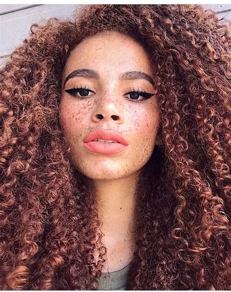Joyjah Mixed Girls Curly Natural Hair Freckles Wingedliner Hello