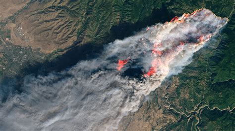 Nasa Releases Satellite Imagery Showing Massive Scale Of The Camp Fire
