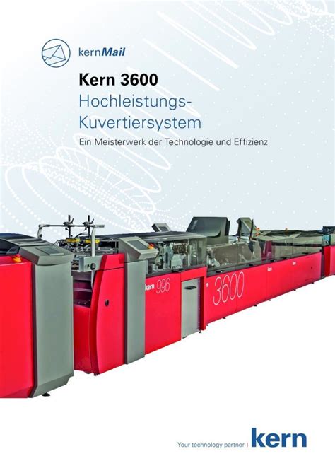 Pdf Kern 3600 Kern World · Kern 3600 062020 Kernmail Kern 3600